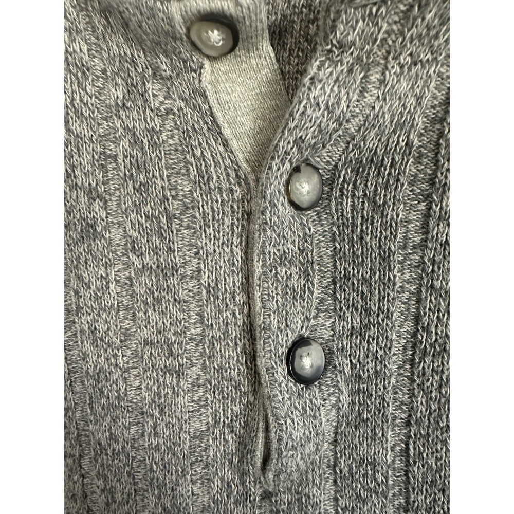 VTG 100% Cotton Fieldmaster Sweater Thermal Pullover Mens Size Large - Picture 10 of 15
